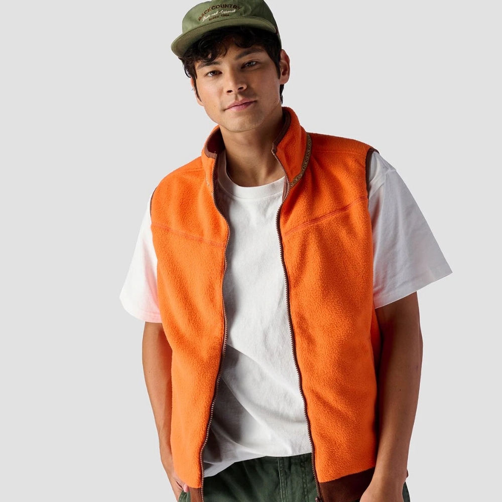 Stoic Reversible Polar Fleece Vest - Men's - Picture 3 of 5